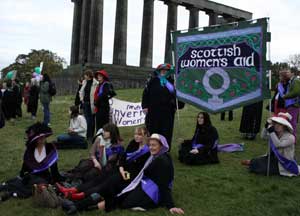 SWA Banner on Calton Hill